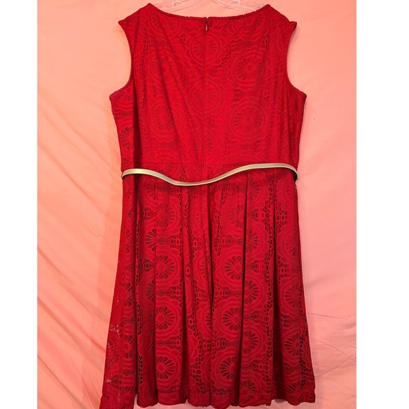 Wmns Roz&Ali red dress size 18 - Picture 5 of 6